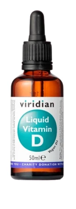 VIRIDIAN Liquid Vitamin D 50 ml