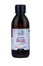 Adelle Davis Lipozomální Železo s vitamínem C 200 ml