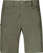 Bergans Vandre Light Softshell Men Green Mud 50 Pantalones cortos para exteriores