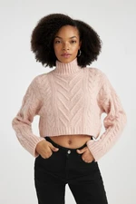 DEFACTO Regular Fit Half Turtleneck Knitwear Sweater