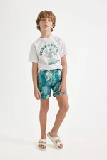 DEFACTO Boy's Patterned Swim Shorts