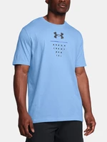 Under Armour UA Bball Net Icon SS Triko Modrá