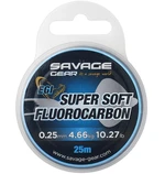 Savage gear fluorocarbon super soft egi pink 25 m - 0,25 mm 4,66 kg