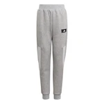 adidas Future Icons 3-Stripes Tapered-Leg Pants Medium Grey Heather Boys' Sweatpants