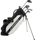 J.Lindeberg Play Stand Bag Sacca da golf con cavalletto White