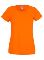 Orange Women's T-shirt Lady fit Original Fruit of the Loom