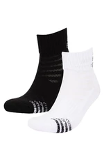 DEFACTO Men's 2-Pack Short Sports Socks