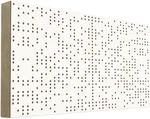 Mega Acoustic FiberPRO120 Binary Diffuser White/Beige Panou absorbant din lemn