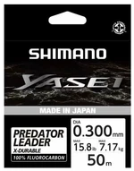 Shimano Fishing Yasei Predator Fluorocarbon Clear 0,30 mm 50 m 7,17 kg Żyłka