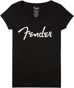 Fender Tricou Spaghetti Black M