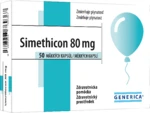 GENERICA Simethicon 80 mg, 50 kapsúl