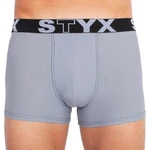 Men's boxers Styx sports rubber light gray