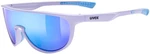 UVEX Sportstyle 515 Lavender Mat/Mirror Blue Fahrradbrille