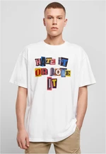 Men's T-shirt Hate it or Love it white