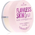 essence Flawless Skin Trio sypký fixační pudr 8 g