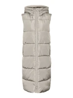 Vero Moda Dámska vesta VMLIGAANE 10298757 Pumice Stone XS