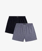 Volné pánské boxerky ATLANTIC 2Pack - vícebarevné