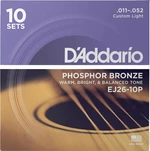 D'Addario EJ26-10P Corzi chitare acustice