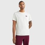 TOMMY HILFIGER Krémové tričko Tommy 85–CN SS Tee