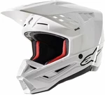 Alpinestars S-M5 Solid Helmet White Glossy S Casque