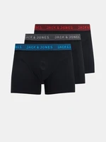 Set of three black boxers Jack & Jones - Men