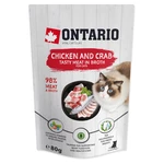 ONTARIO Vrecko kuracie a krab vo vývare 80 g