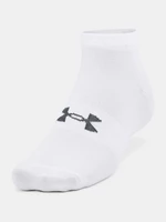 Under Armour Socks UA Essential Low Cut 3Pk-WHT - unisex