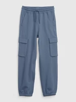 Blue boys' cargo sweatpants GAP