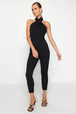 Trendyol Black Accessory Detailed Jumpsuit