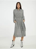 White-Black Women Patterned Dress Fransa - Women