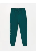 LC Waikiki Boy's Jogger Sweatpants with Printed Elastic Waist