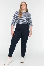 Leggings da donna Trendyol TBBSS22TA0021/Navy blue