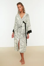 Kimono da donna Trendyol Leaf Patterned