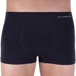 Men's boxers Gino seamless bamboo black