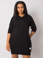 Black dress plus sizes with pockets