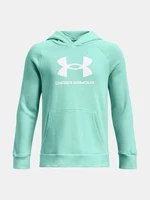 Under Armour Mikina UA Rival Fleece BL Hoodie-BLU - Kluci