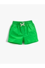 Koton Girls' Green/750 Shorts & Bermuda