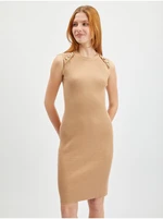 Orsay Light Brown Ladies Sweater Dress - Women