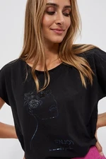 Moodo women's T-shirt - black