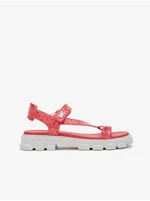 Michael Kors Ridley Coral Patterned Sandals for Women - Women