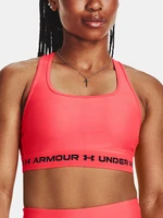 Under Armour Bra Crossback Mid Bra-RED - Women