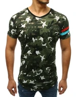 Green camo men's T-shirt RX3411