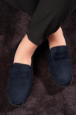 Ducavelli Naran Genuine Leather Men's Casual Shoes, Loafers, Lightweight Shoes, Suede Shoes.