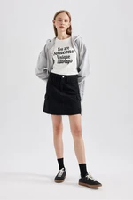 DEFACTO Cargo Fit Mini Skirt