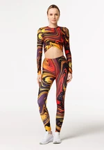 Bittersweet Paris Woman's en Split Spark Leggings CPW-LEG-SPARK-Print BSP185