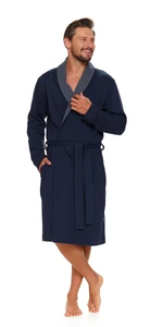 Doctor Nap Man's Bathrobe SMW.5283 Navy Blue