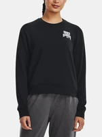 Under Armour Sweatshirt UA Rival Terry Graphic Crew-BLK - Women