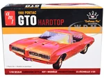 Skill 2 Model Kit 1968 Pontiac GTO Hardtop "Craftsman Plus" Series 1/25 Scale Model by AMT