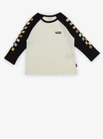 White-black girls' long sleeve T-shirt VANS - Girls