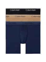 3PACK men's boxers Calvin Klein multicolor